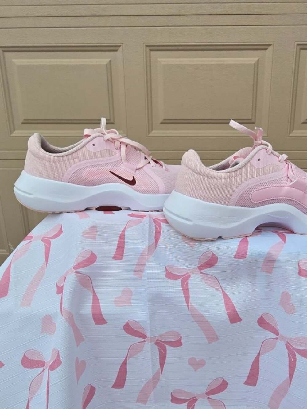 Women's Nike In-Season TR 13 Training Shoes in the Pink Foam / Adobe / Dark Team